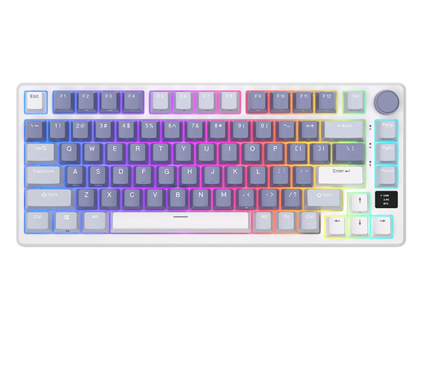 Royal Kludge RKM75 RGB (Silver switch) - Niebieska RKM75 silver switch - 1198927 - zdjęcie